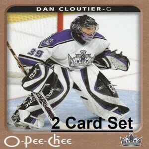 Dan Cloutier Hockey Card Collection